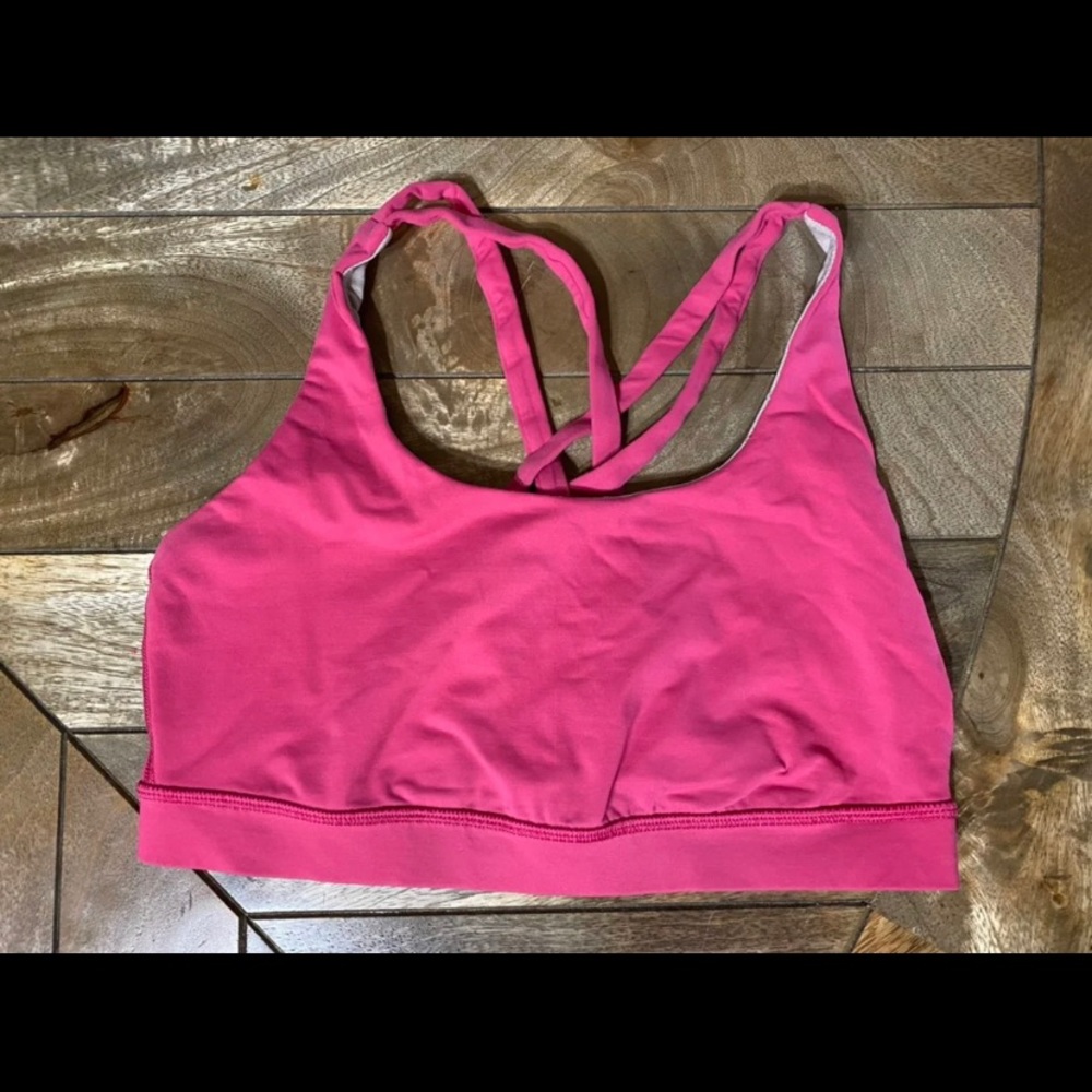 Brand new Lululemon Sonic Pink Energy Bra
